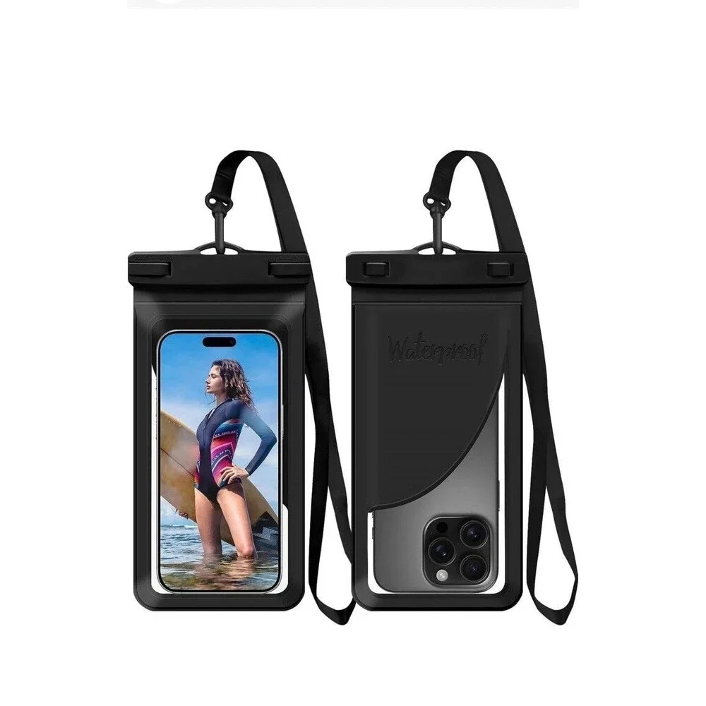 Waterproof Phone Pouch, with Inside Card Bag, Large Waterproof Case